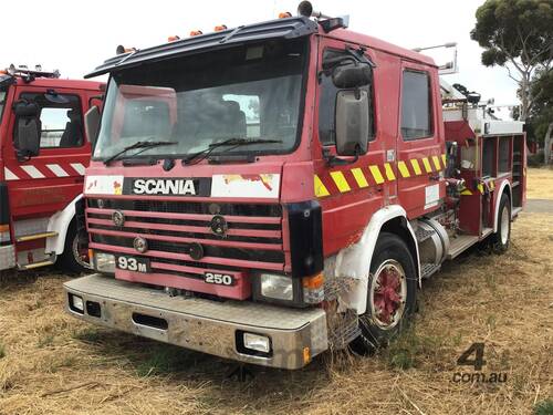 Scania - Ex Fire Truck -4 X2 -3 Series -Scania G P Crew Cab -year 1991