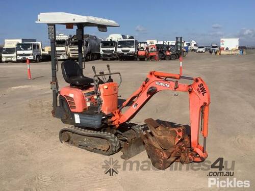 Kubota K008-3 Excavator (Rubber Tracked)