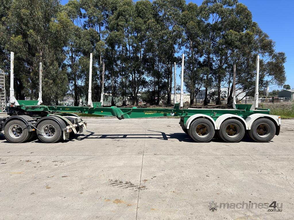 Buy Used 1995 kennedy 1995 Kennedy TriAxle Flat Deck Folding Skel