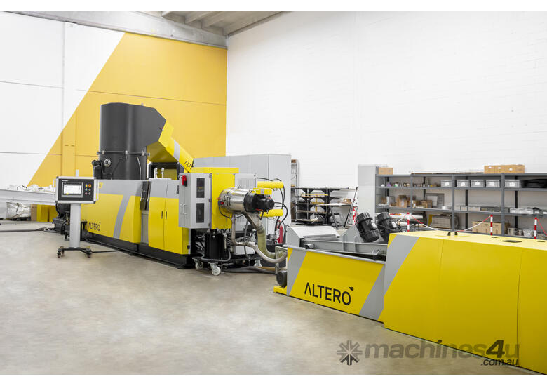 MECBIO - ALTERO Velox-160 Recycling Machine for Difficult-to-Process Plastic Waste