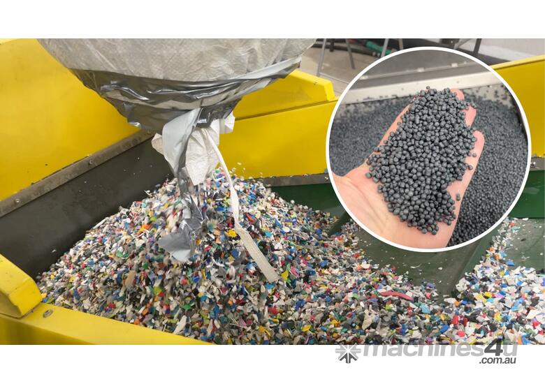 MECBIO - ALTERO Velox-160 Recycling Machine for Difficult-to-Process Plastic Waste