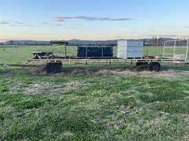 Steel Hay Trailer - 9m Long - picture0' - Click to enlarge