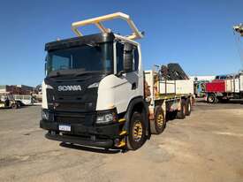 2018 Scania G series Tray Top W/ Hiab Crane - picture1' - Click to enlarge