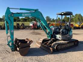 2014 Kobelco SK55SR-5 Excavator (Steel Track With Rubber Inserts) - picture1' - Click to enlarge