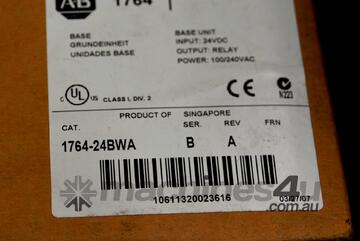 AB Allen Bradley MicroLogix1500 1764-24BWA Ser B Rev A Base Unit - NIB AB Allen Bradley MicroLogix1500 1764-24BWA Ser B Rev A Base Unit - NIB