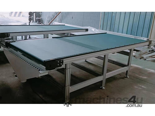 New AARON Customized Auto Loading And Unloading Nesting Machine For Furniture Industry unloading tab