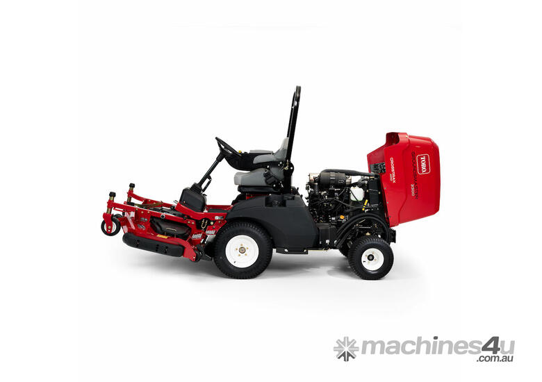 caption Toro GM3300 4WD Mower - 72” Side Discharge Deck, Full Warranty