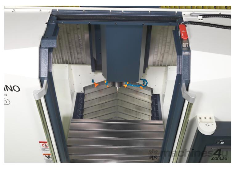 caption Makino PS105 Vertical Machining Center - Power, Accuracy, Speed