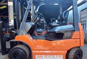 Active Forklifts - Toyota 1.8 Ton Forklift | Electric | 4.3M Height | Side Shift included!