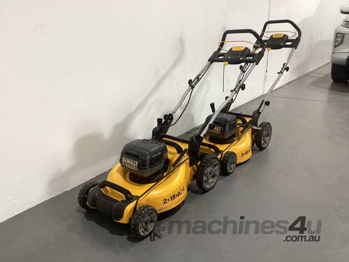 DeWalt cordless lawn mowers