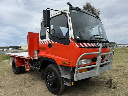 Isuzu FSS500 4x4 Single Cab Traytop Truck. Ex NSW Rural Fire Service.