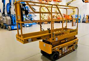 2007 Haulotte Optimum 8 19ft Electric Scissor, Self Propelled & Designed for Safety!