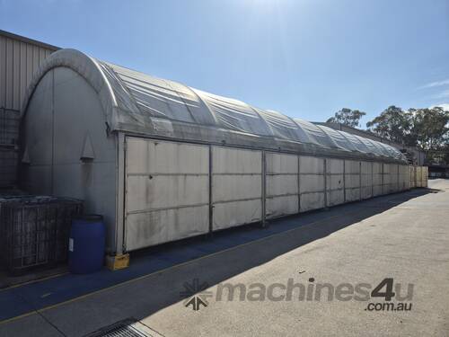 Allshelter Canvas Fully Enclosed Shed