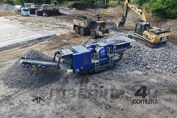 Nordmann T-1060 Tracked Jaw Crusher - Suited for Quarry, Mining or Recycling Applications.