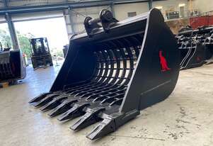 Roo Attachments Siv/Skeleton Bucket to Suit 24-29T Excavators - 140 x 140 Roo Attachments Siv/Skeleton Bucket to Suit 24-29T Excavators - 140 x 140
