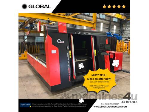 caption 2020 DNE Laser Fibre Laser Cutting Machine - Mackay Qld