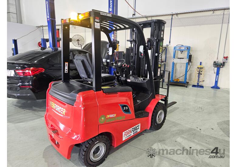 caption Forklift 2022 Enforcer EFB25-LHC - Lithium Battery