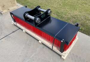 1800mm Broom Attachment to suit 10-17T Excavator