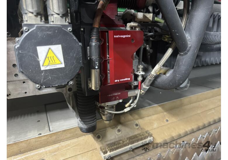 caption Salvagnini L3 Fibre Laser with 10 Tray Tower and Part Take Out Automation