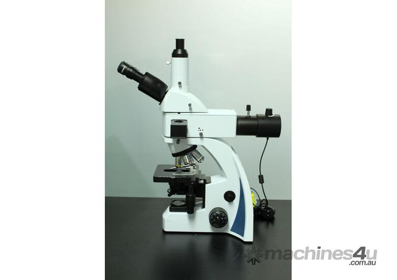 Fluorescent Trinocular Biological Microscope.