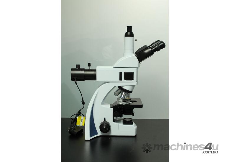 Fluorescent Trinocular Biological Microscope.