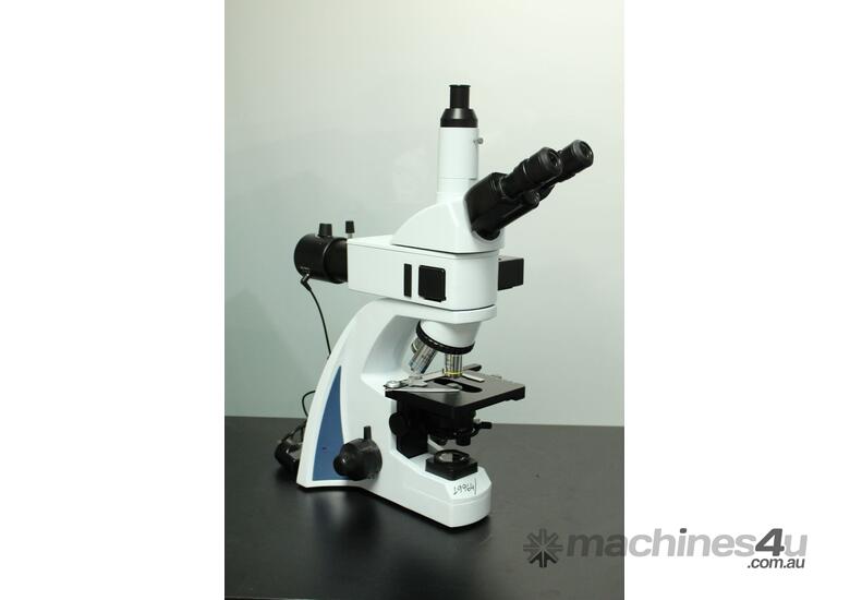 Fluorescent Trinocular Biological Microscope.