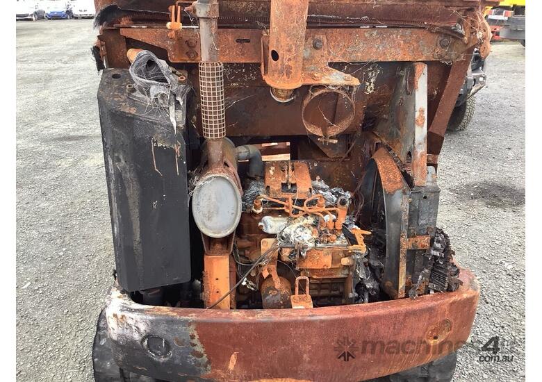 caption 2005 Terex Excavator (Rubber Tracked)