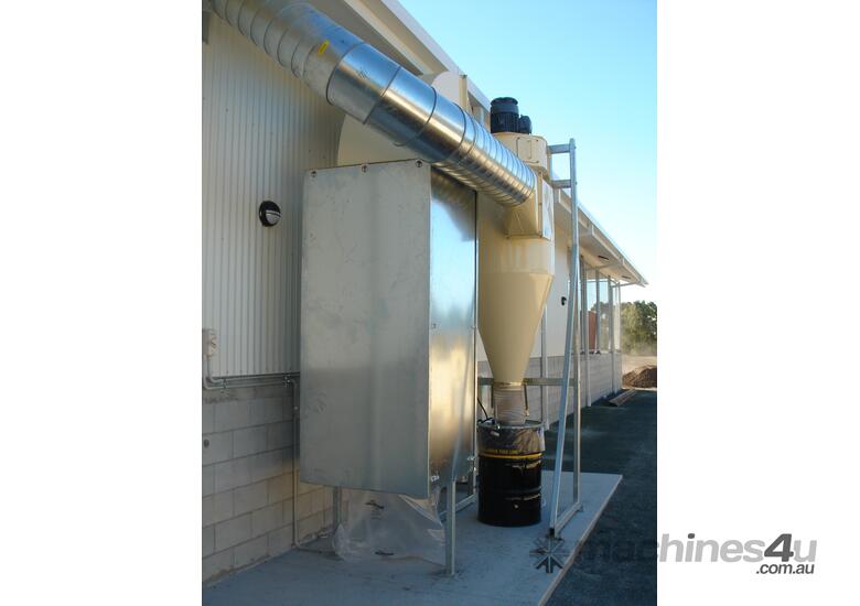 New gregory machinery CYCLONE DUST EXTRACTION SYSTEMS Reverse Pulse