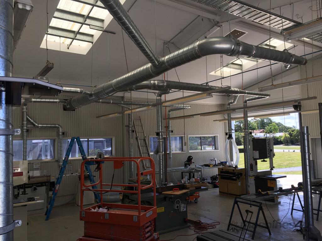 New gregory machinery CYCLONE DUST EXTRACTION SYSTEMS Reverse Pulse