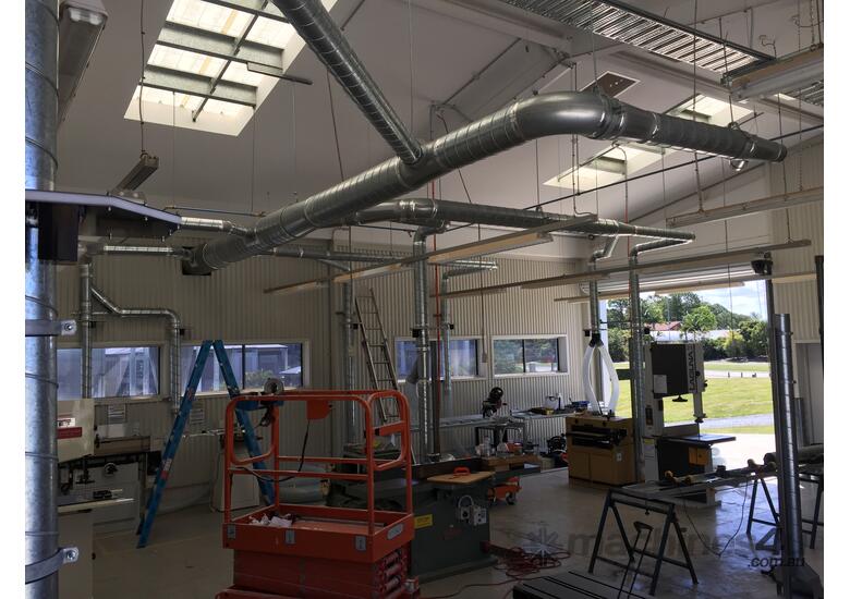 New gregory machinery CYCLONE DUST EXTRACTION SYSTEMS Reverse Pulse