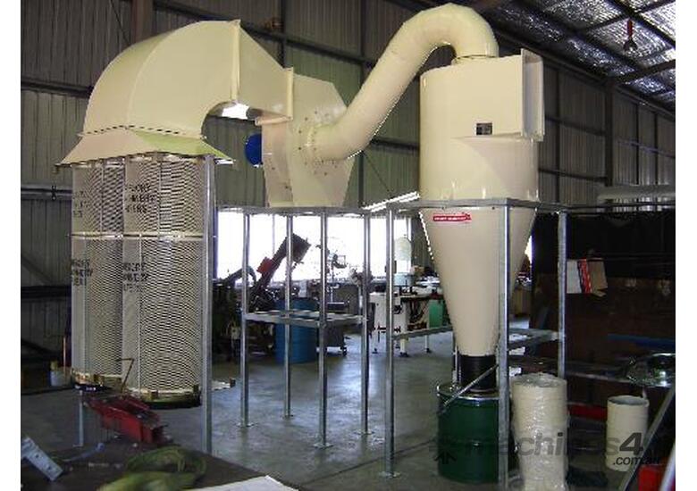 New gregory machinery CYCLONE DUST EXTRACTION SYSTEMS Reverse Pulse