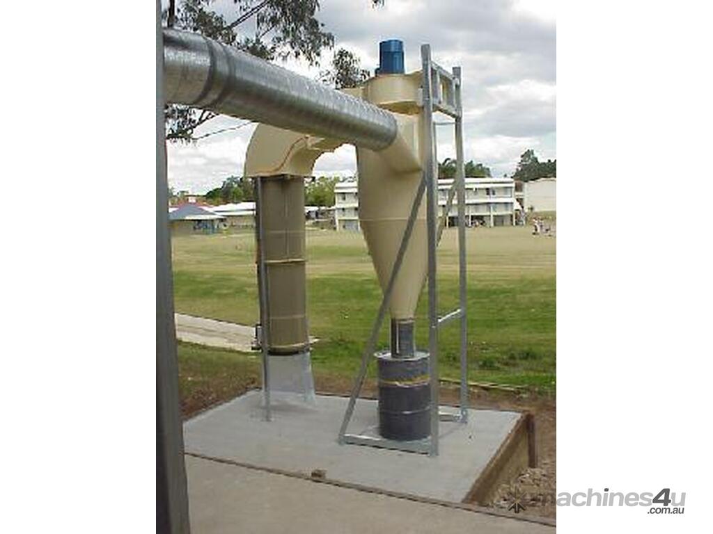 New gregory machinery CYCLONE DUST EXTRACTION SYSTEMS Reverse Pulse