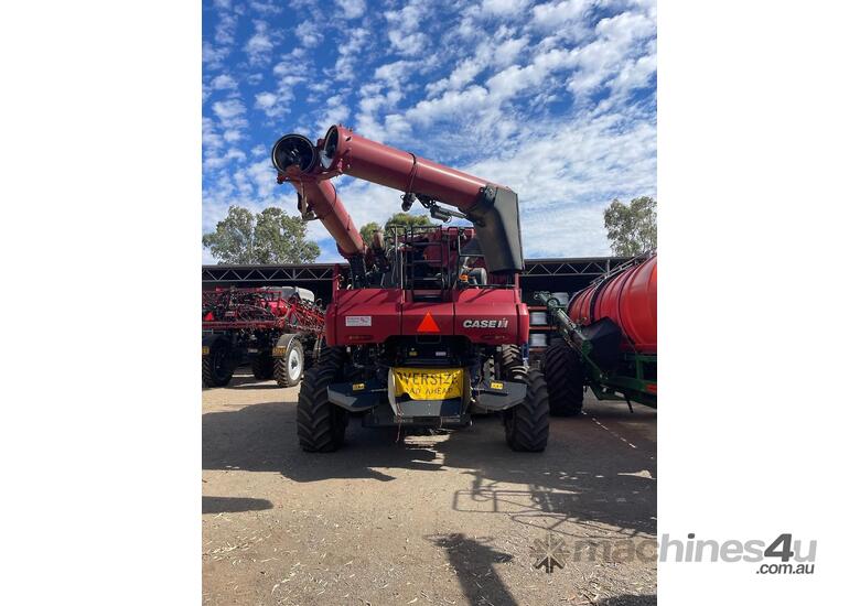 caption 2021 CASE IH 8250 HARVESTER