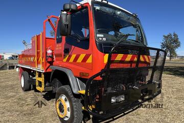 Isuzu FTS750 4x4 Single Cab Turbo Diesel 4000 Litre Fire Truck. Ex Govt. Isuzu FTS750 4x4 Single Cab Turbo Diesel 4000 Litre Fire Truck. Ex Govt.