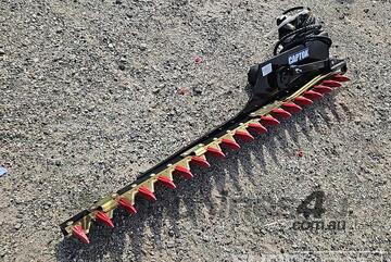 Unused Captok Hedge Trimmer To Suit 1-2ton Excavator