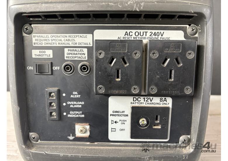 caption Honda 20i EU Inverter Generator (Ex-Council)