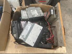1 X Pallet of Car Audio Equipment. Radios, Amp, Speakers. - picture0' - Click to enlarge