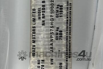 2016 Isuzu NPS 4x4 Crane Truck