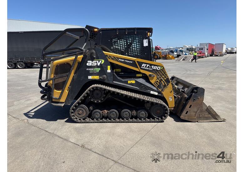 2019 ASV RT-120 Forestry Posi Track Loader