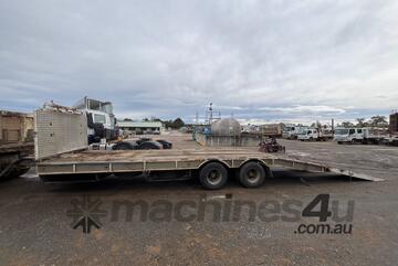 Homemade Tandem Axle Beaver Tail Plant Trailer