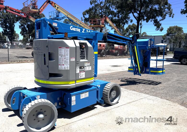 2013 Genie Z34 22N - Electric Knuckle Boom Lift 5 Years Compliance