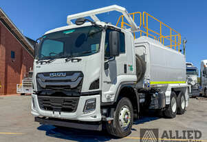 2025 ISUZU FVZ260-300 6X4 MLWB WATER TRUCK C/W AES 14,000L WATER MODULE