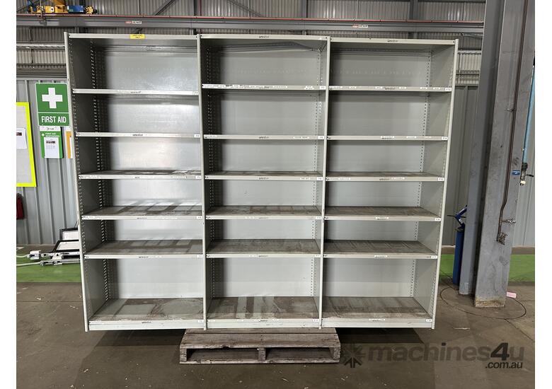 X2 Large Metal Shelves
