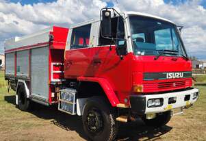 Isuzu FTS700 4X4 Crewcab Firetruck. Ex NSW Fire & Rescue Service.