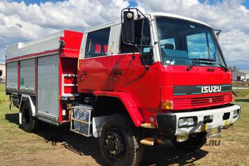 Isuzu FTS700 4X4 Crewcab Firetruck. Ex NSW Fire & Rescue Service.