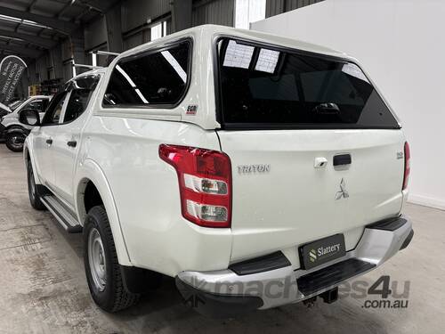 2017 Mitsubishi Triton GLX  4x4 Dual Cab Utility (Diesel) (Auto) (Council Asset)