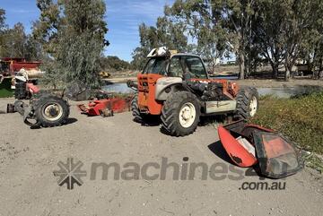 1999 MANITOU MTL629T and 735-120LS Telehand