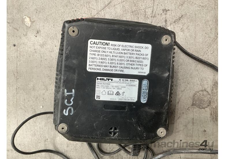 Hilti Cordless Rotary Hammer Drill With Battery & Charger