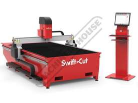 CNC Plasma Cutting Table Swiftcut PRO 2500WT 2500 x 1250mm Water Table System Hypertherm Powermax125 - picture0' - Click to enlarge