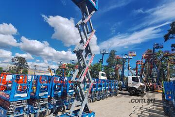 Genie 2013 GS1932 Electric Scissor Lift- 7.79m Working Height, 227kg SWL